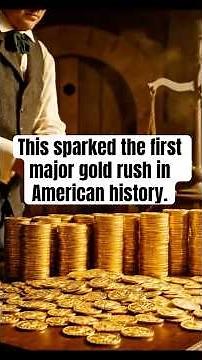 This sparked the first major gold rush in American history. #history #indigenous #nativeamerican