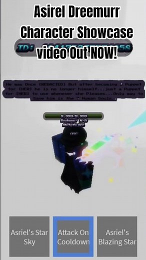 Showcase Video Out Now! #shorts #roblox #undertale #showcase