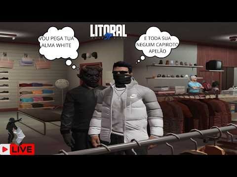 FIVEM AO VIVO 😱 FAZENDO AÇÃO COM A TROPA DA B13 NO LITORAL RP | EP 11