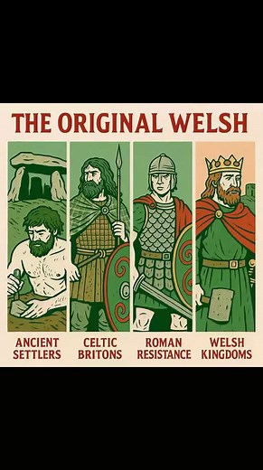 alpha(⁠^⁠^⁠) on Instagram: "🐉 The Original Welsh – Keepers of Britain’s Oldest Living Identity 🏔️ “Cymru am byth” – Wales forever Long before England or even the idea of “Britain” existed, the land we now call Wales was home to some of the earliest peoples of the British Isles. The original Welsh, or Cymry, are direct descendants of Britain’s ancient Celtic tribes, with a history stretching back over 3,000 years—and possibly much longer. Ancient Origins (~2500 BCE and earlier): • Megalithic si