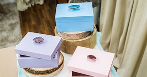 DIY Lacquered Agate Box