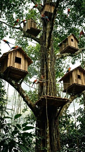 From Jungle Treehouses to Connected Bridges 🌲 | Epic Survival Build