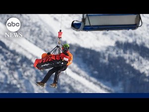 Skier Lindsey Vonn airlifted to hospital after crash at Olympics