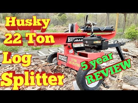 Husky 22 Ton Log Splitter Review