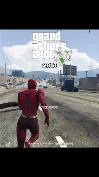 Flash Evolution in GTA 2002–2013 ⚡ #gta #gtashorts #gta4 #gta5 #shorts #shortvideo #1k