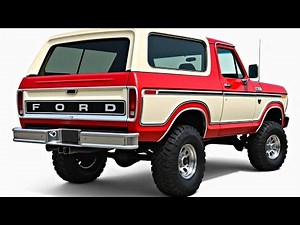 1985 Ford Bronco 4x4 – Vintage Muscle Meets Off-Road Legend!