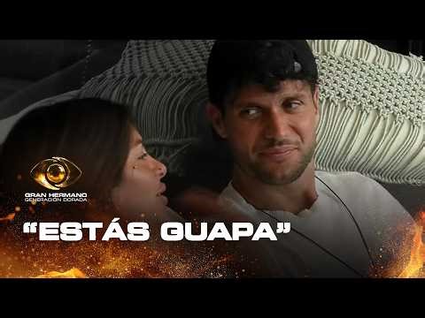 Fabio and Luana started talking about the game but ended up flirting - Big Brother 2026