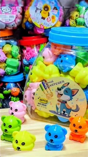 Cute Sharpeners You Didn't Know You Needed! 🐰🐼 #shorts #fashion #wholesale #explore