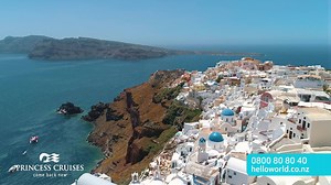 188 reactions · 15 shares | Cruise on the NEW Enchanted Princess® to Santorini, Kotor, Naples, Rome & more! Plus enjoy WiFi & beverage package onboard* | helloworld Travel NZ | Facebook