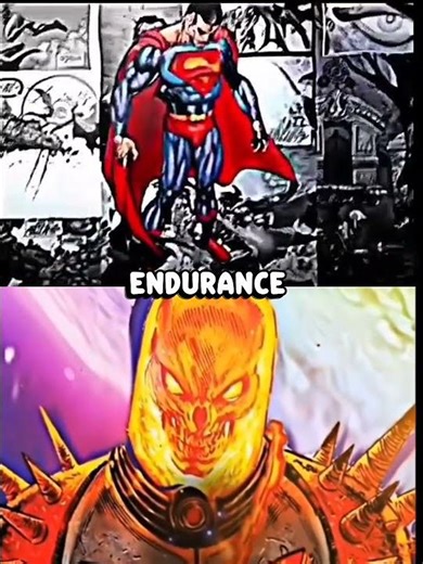 cosmic armor Superman vs cosmic ghost rider,1vs1