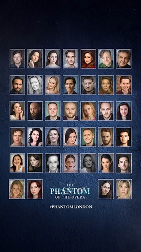 🌹 We're delighted to welcome the next company of Phantom London, beginning performances at His Majesty's Theatre from 28 July. | The Phantom of the Opera