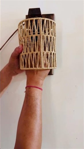 ✨ Rustic Wooden Wall Lamp | Textured Boho Glow for Cozy Interiors