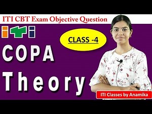 ITI COPA Theory Class 4 | NIMI objective question. #itiexam2024 #itiexam #COPAclasses #iti