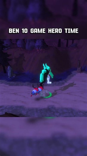 Ben 10 Fan Game Hero Time Gameplay Using Aliens galvan #shorts #highrpmshorts #ben10