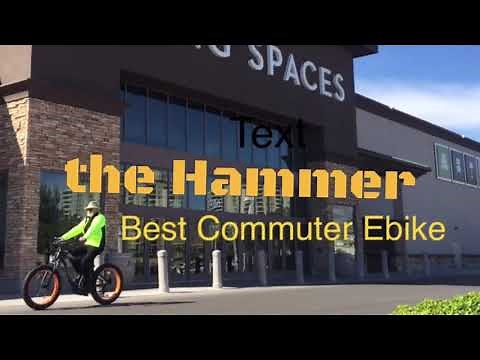 Testing of our hammer and fat20810 ebike