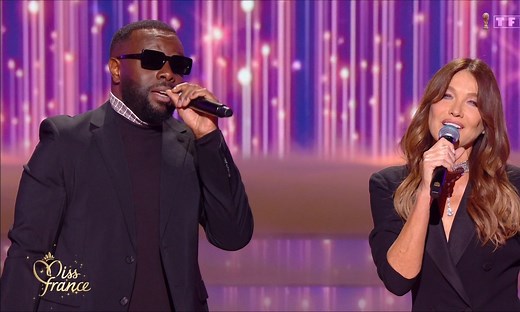 Carla Bruni et Gims en duo interprètent « Demain » Inédit !