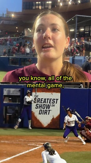 31K views · 492 reactions | "That was just so gritty." Kathryn Sandercock and Florida State Seminoles Softball are  win away from the #WCWS finals. | NCAA Softball | Facebook
