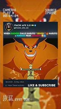 WHEN KAKASHI SAW MINATO SENSEI IN NARUTO 🤯🔥