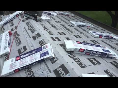 How To Install Roofing Felt Paper Fast with a Hammer