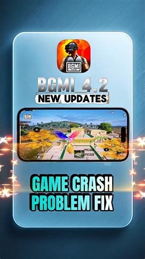 BGMI 4.2 Game Crash Problem Fix 😱 | Android & iOS Solution #shorts