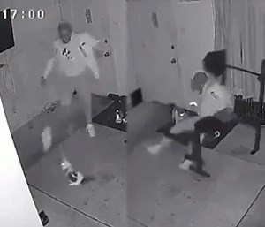 That Escalated Rather Quickly: Dude Gets Attacked By Cat While Entering His Home!