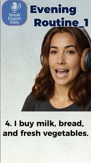 Practice English Every Evening | Daily Routine Shadowing A1–A2