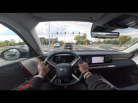 Inside the Soundproof 2026 DS N°8 EV #dsn8 #ds #dsautomobiles #pov #testdrive #autos #carreview