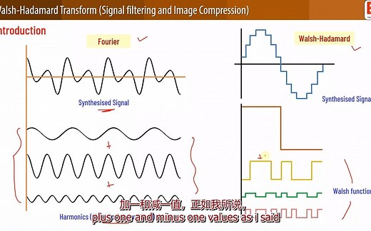 Walsh-Hadamard 变换（信号过滤和图像压缩） 阿达马变换matlab算法程序