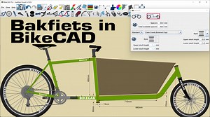 Bakfiets style cargo bikes