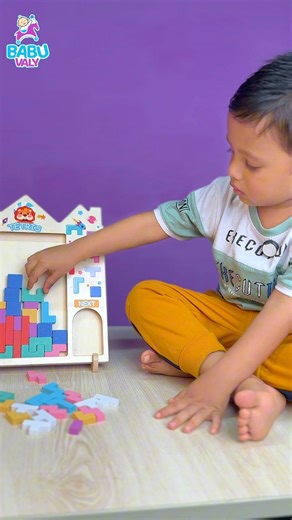 Tetris Montessori Bricks Building Blocks🎡 | BABU VALY