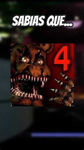 DID YOU KNOW ABOUT THIS IN FNAF4🤔✅‼️#fnaf #fnaf4 #fivenightsatfreddys #fyp #foryou #viral #nightm...