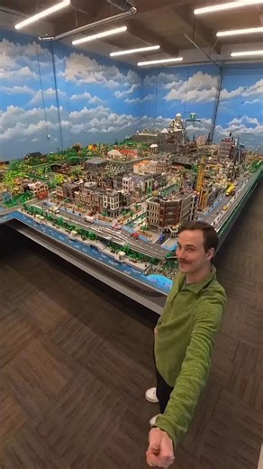 Bricksie on YouTube on Instagram: "How BIG is my LEGO CITY?"