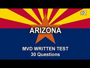 Arizona MVD Written Test 30 questions - Video 2
