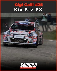 394K views · 9.1K reactions | The Gigi Galli #25 Kia Rio RX experience featuring moments from Rally Legend San Marino. #KeepingRawNoiseAlive | Grumblo | Facebook