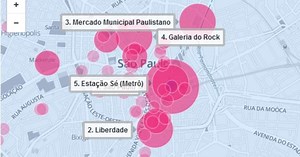 App cria mapa de fotos do Instagram