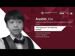 2026 Copenhagen PS Interpretive Reading Junior Preliminary Round | Austin Xia