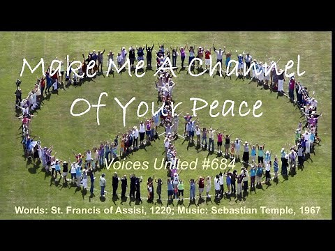 BCUC: Make Me a Channel of Your Peace - lyric video