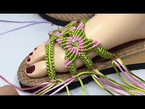 EASY Knitted Sandals Tutorial 🧶 | DIY No-Sew Comfortable Shoes!