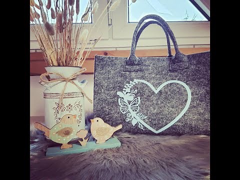 Filz Tasche ohne Schnittmuster. Für Anfänger. Muttertagsgeschenk. Filz beplotten