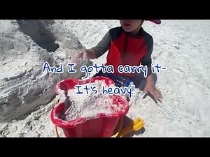 Building a Sand Castle with Kids