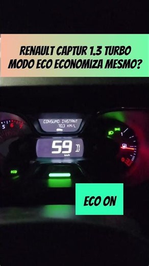RENAULT CAPTUR - ECO VS NORMAL MODE