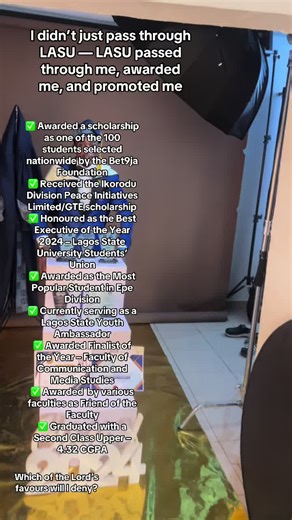 Which of the Lord’s favours will I deny? #lasu #lasu28thconvocation #convocation #convoking #graduation #relatable