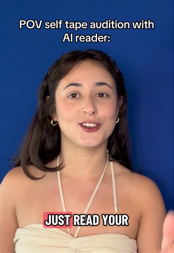 The struggle is real 😑 #actorslife #fyp #selftapeaudition #ai | audition