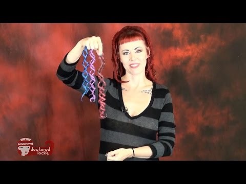 How to Speed Curl Synthetic Dreadlocks- DoctoredLocks.com
