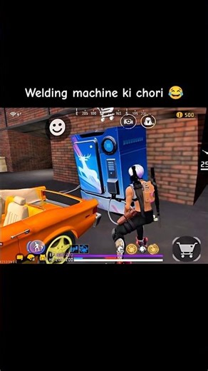 welding machine ki chori 😂 #freefire #viral