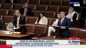 Today, I voted YES to release the Epstein files. The Democrat Party, with help from the dishonest media, used the Epstein files not to seek justice for the victims, but to smear President Trump. It’s sickening. Democrats have used the Epstein files to distract the American people from the wins President Trump and his administration have delivered for Americans. The House Oversight Committee, with the coordination of the Justice Department, has released over 60,000 documents related to Jeffrey Ep