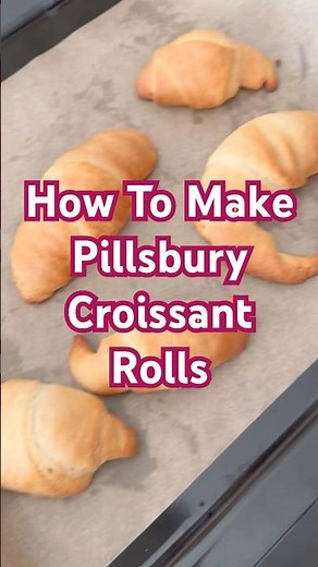 How to make Pillsbury Croissant Rolls #foodreview #foodie #baking #shorts #viral #pastry #foodlover