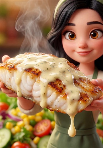 🔥 Segue o perfil e clica no link no meu perfil para receber o guia seca barriga 🔥 🐟 TILÁPIA CREMOSA FIT DE RESTAURANTE Você sabia que dá pra fazer um jantar leve, proteico e MUITO saboroso em poucos minutos? 😍 📝 Ingredientes • 2 filés de tilápia • Lemon pepper a gosto • Pimenta-do-reino a gosto 👉 Molho: • 3 colheres de sopa de requeijão light (≈ 60g) • 20ml de leite desnatado • 1 colher de sopa de água • 1 gema de ovo • 1 dente de alho • ¼ cebola picada • Raspas de limão 👩‍🍳 Modo de prep