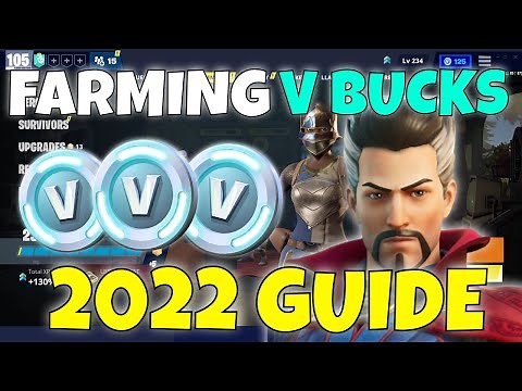 BEST Way To Farm V-Bucks in 2022 | Battle Pass Farming Guide | Fortnite Save The World