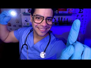 ASMR Unpredictable Fast & Aggressive Doctor Physical Exam Roleplay (Medical Exam, Eye, Ear Test)